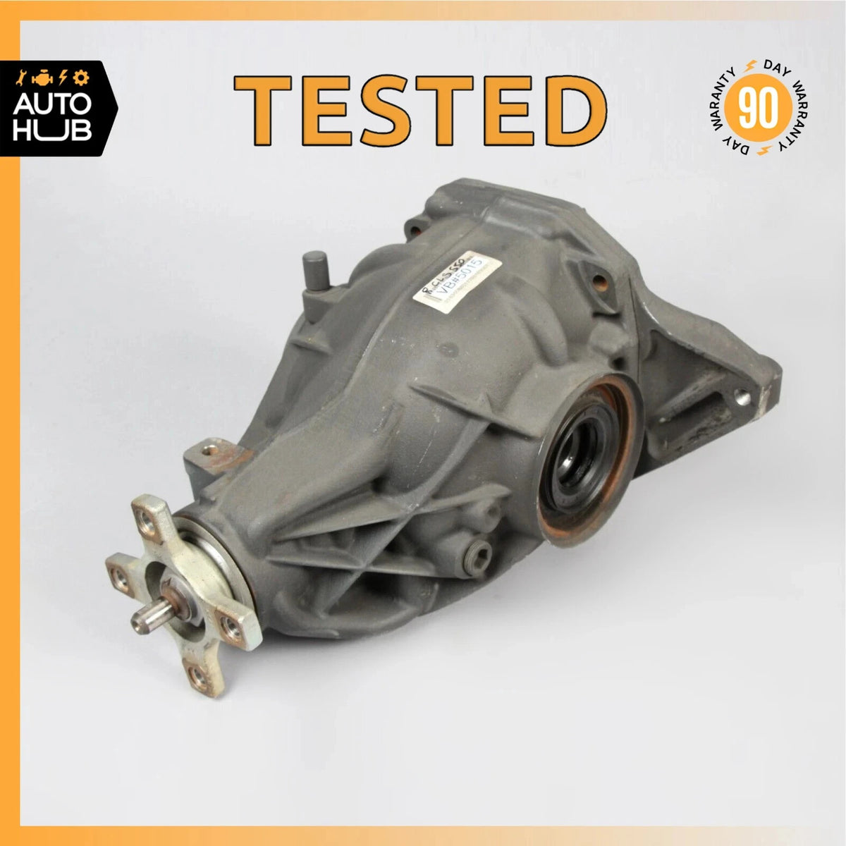 10-18 Mercedes W218 CLS550 E550 Rear Differential Diff Axle Carrier 2.47 OEM - photo 1