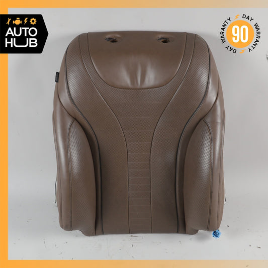 14-17 Mercedes W222 S550 Front Right Side Seat Upper Back Cushion Nappa OEM - photo 1