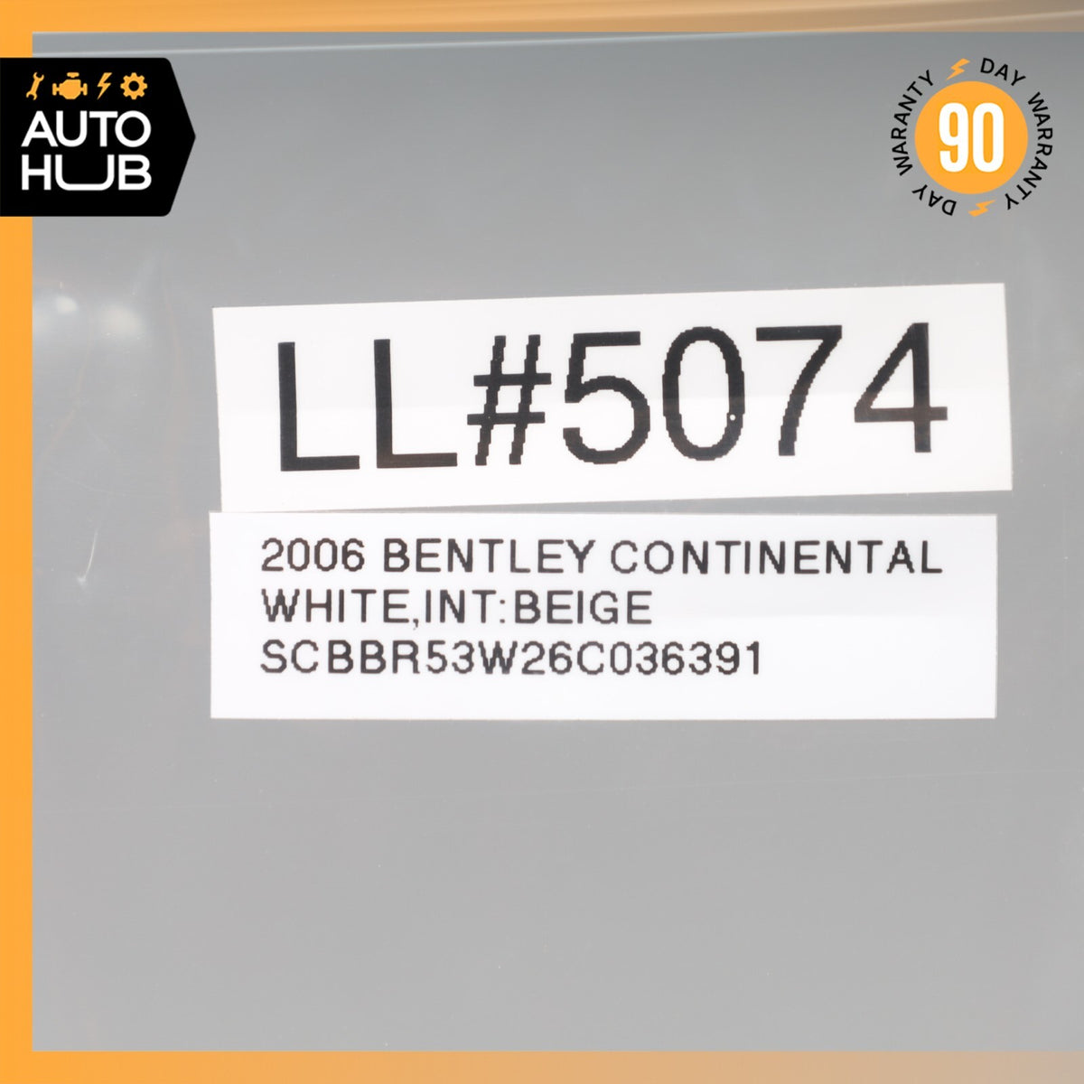 03-07 Bentley Continental Flying Spur Front Left Acceleration Sensor Module Unit - photo 12