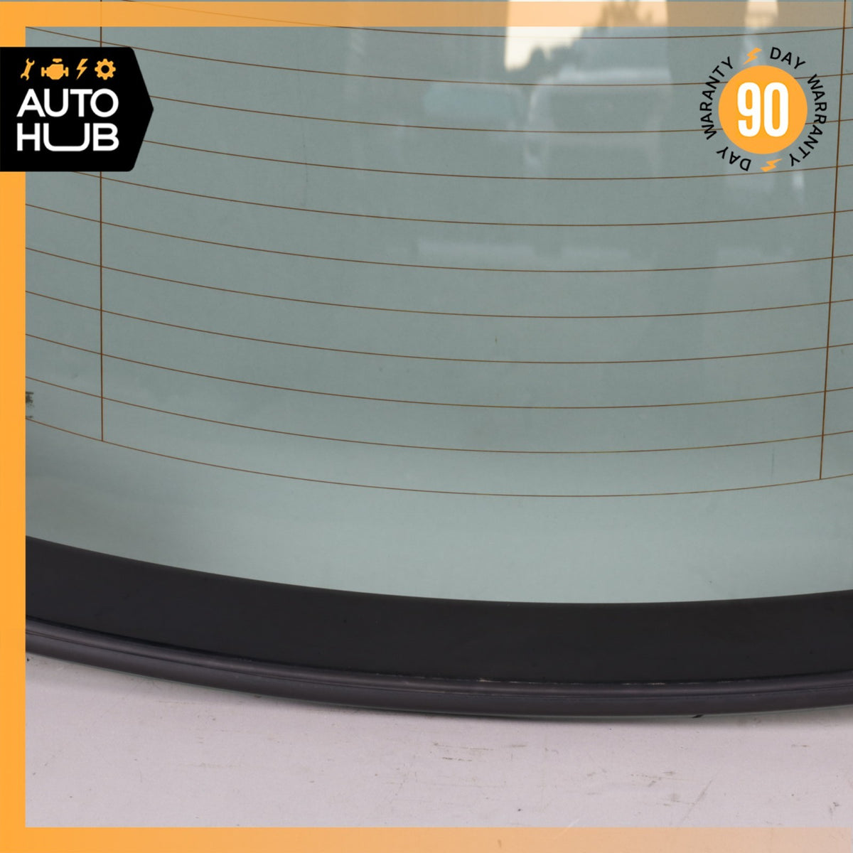 18-23 Mercedes W238 E400 E450 E53 AMG Coupe Rear Windshield Window Glass OEM - photo 6