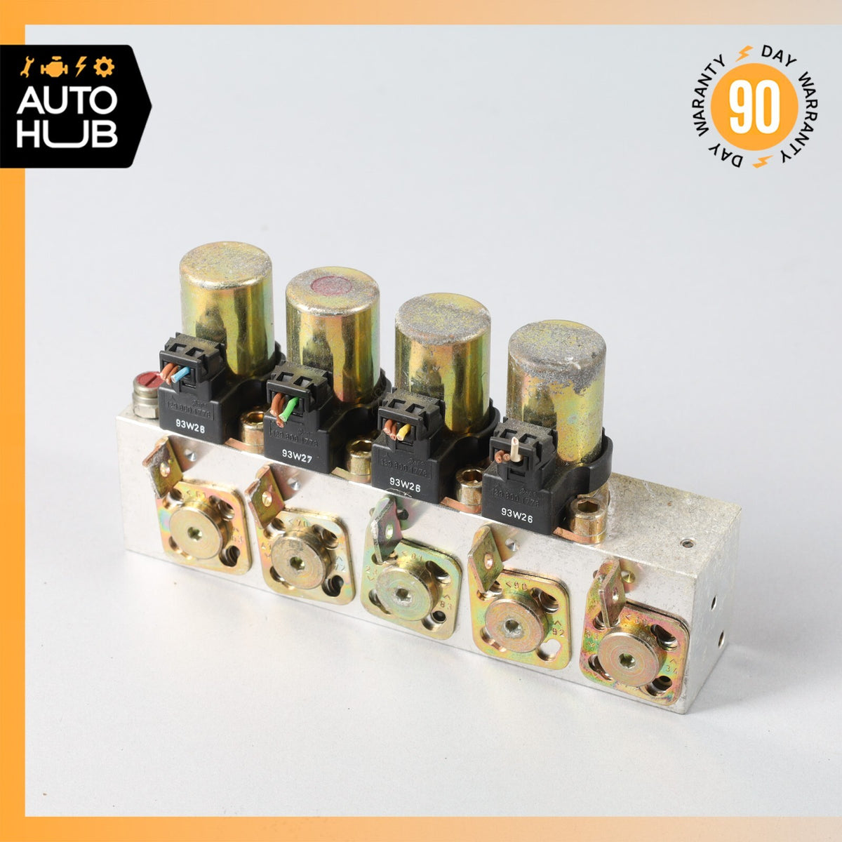 90-02 Mercedes R129 SL600 300SL Left Side Top Hydraulic Valve Block Solenoid OEM - photo 1