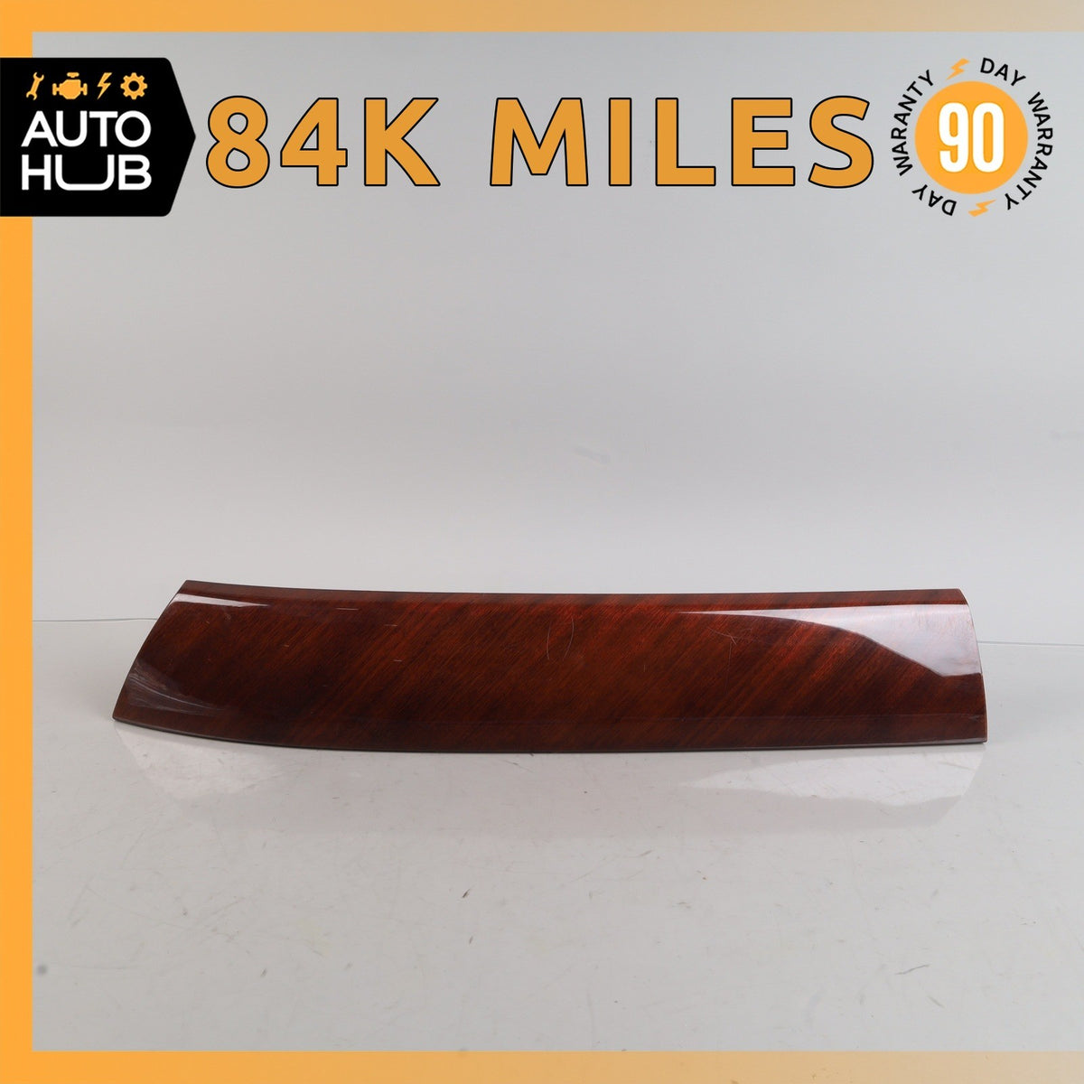 03-13 Maserati Quattroporte M139 Front Left Side Door Panel Trim Panel Wood OEM - photo 1