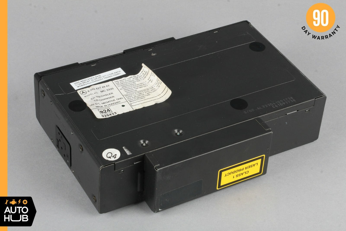 03-06 Mercedes W220 C230 S430 CD Changer 6 Disk Player MC3330 2208274642 OEM - photo 5