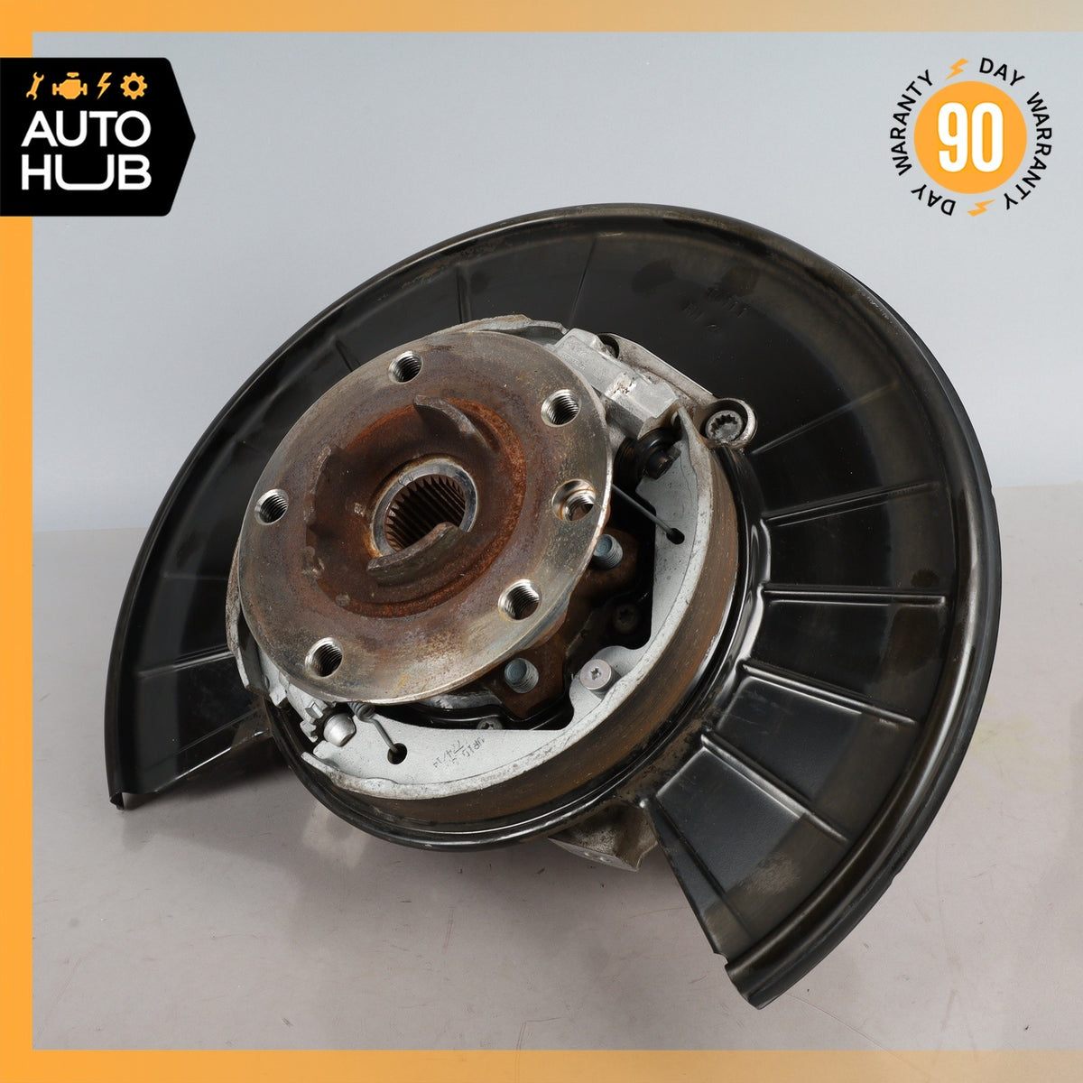 15-18 Porsche Cayenne 958 S Rear Right Side Knuckle Spindle OEM - photo 2