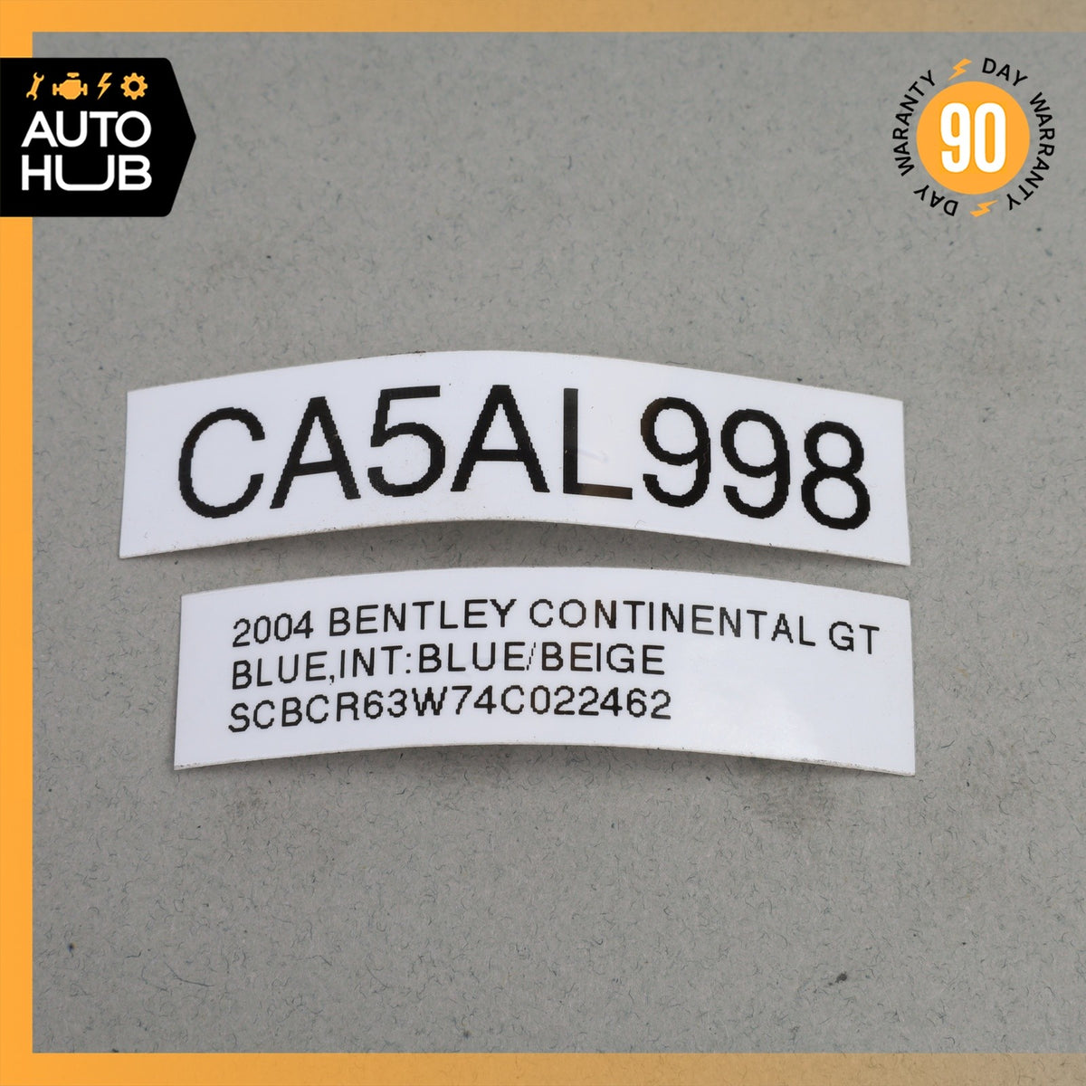 03-13 Bentley Continental GT GTC Rear Left Side Reverse Light Lamp OEM 36k - photo 16