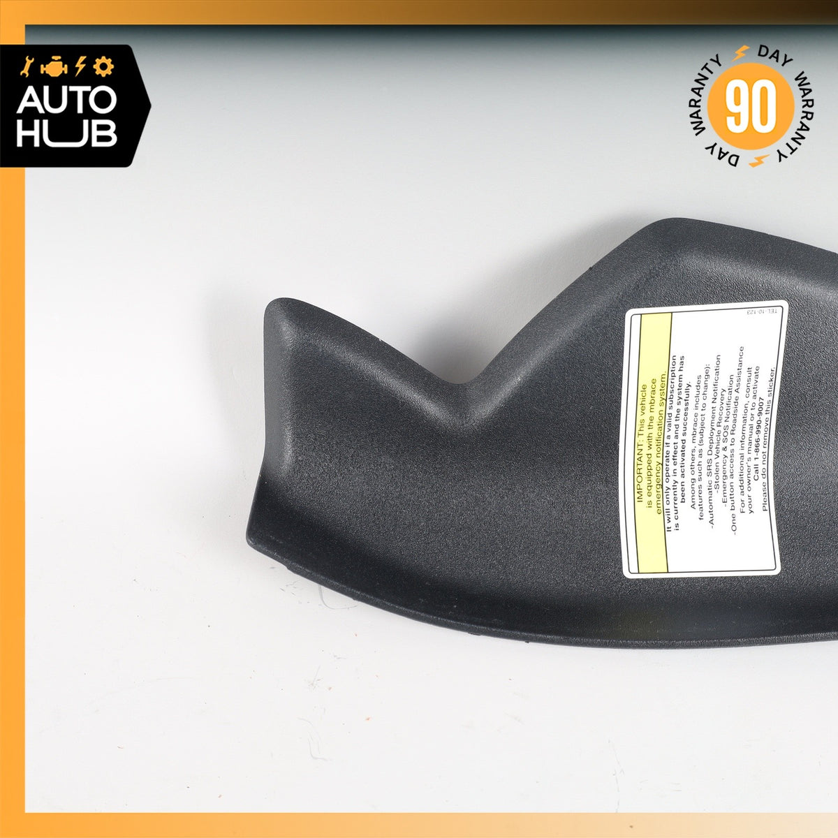 12-20 Mercedes R172 SLK350 Left Dashboard Dash Cover Panel Trim Black OEM - photo 2