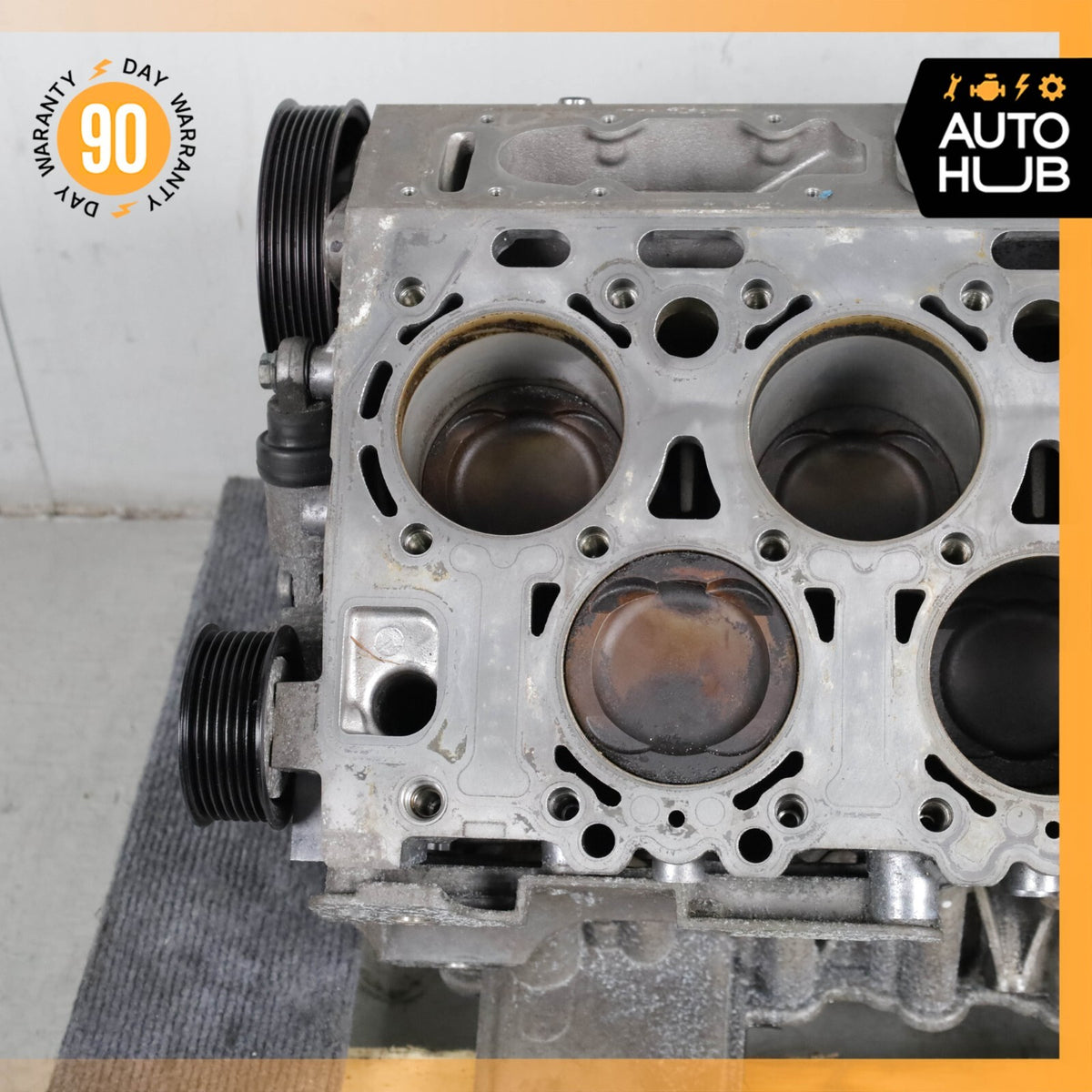 03-13 Bentley Continental GTC Flying Spur 6.0L Engine Motor Block OEM 52k - photo 17