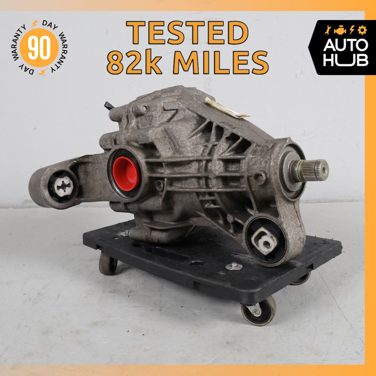 13-18 Porsche Cayenne 958 GTS 4.8L 3.6L Rear Differential Diff Axle Carrier OEM - photo 1
