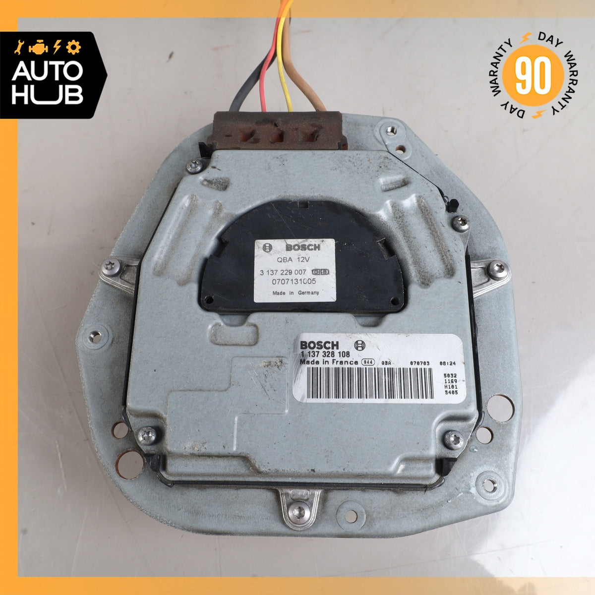 03-12 Mercedes W211 E350 SL500 E55 Engine Cooling Fan Motor Radiator BOSCH OEM - photo 4