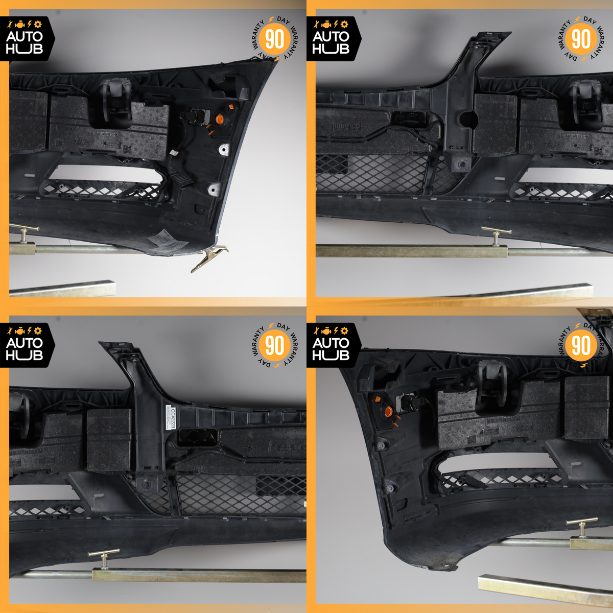 10-13 Mercedes W221 S400 S550 Base Front Bumper Cover Assembly Black OEM - photo 21
