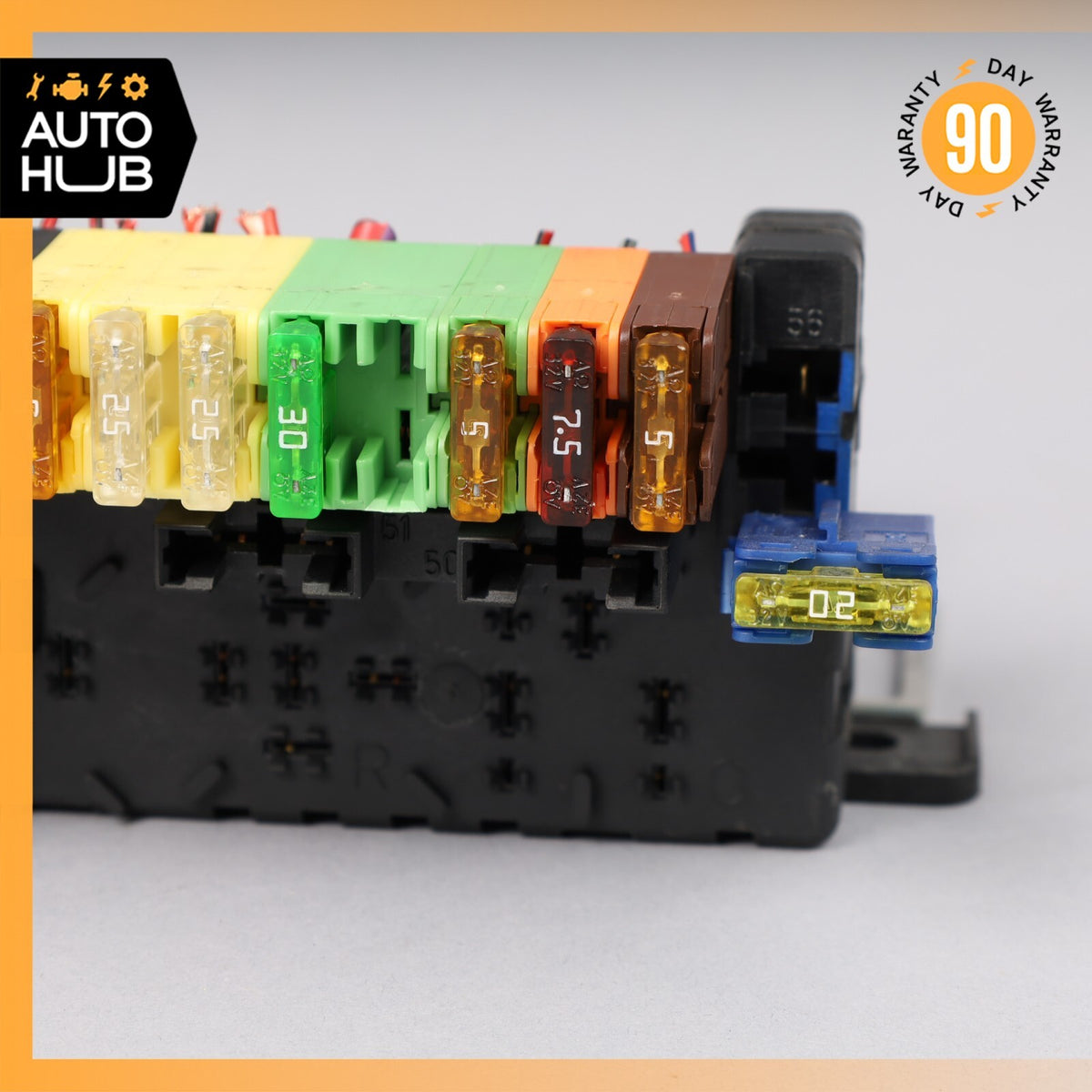 03-12 Mercedes R230 SL500 SL55 AMG SL550 Rear SAM Fuse Box Relay Module OEM - photo 3