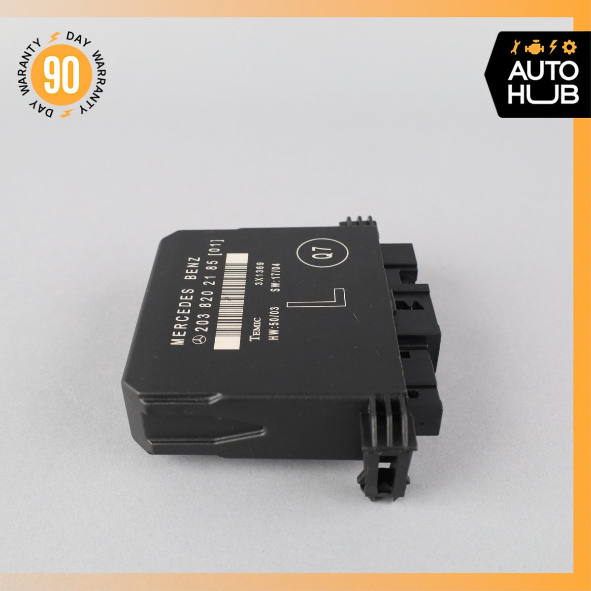 01-07 Mercedes W203 C55 C240 C320 Door Control Module Rear Left 2038202185 OEM - photo 4