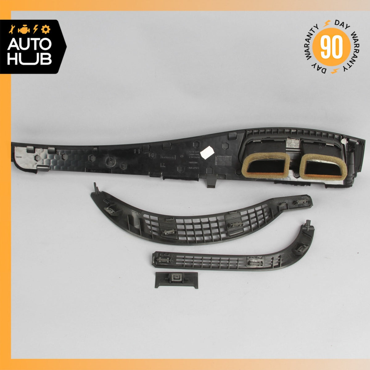 07-13 Mercedes W221 S600 S400 S550 Dashboard Air Vent Trim Panel Cover Set OEM - photo 7