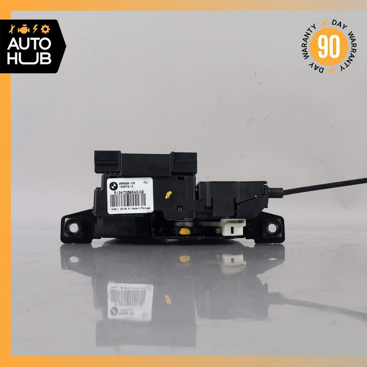 09-19 BMW F10 550i X5 Trunk Boot Lock Latch 51247269543 OEM - photo 7