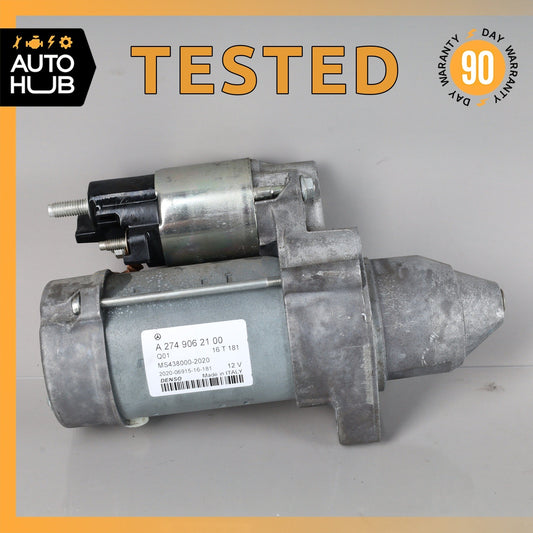 Mercedes X253 GLC300 M274 Engine Motor Starter 2749062100 OEM - photo 1