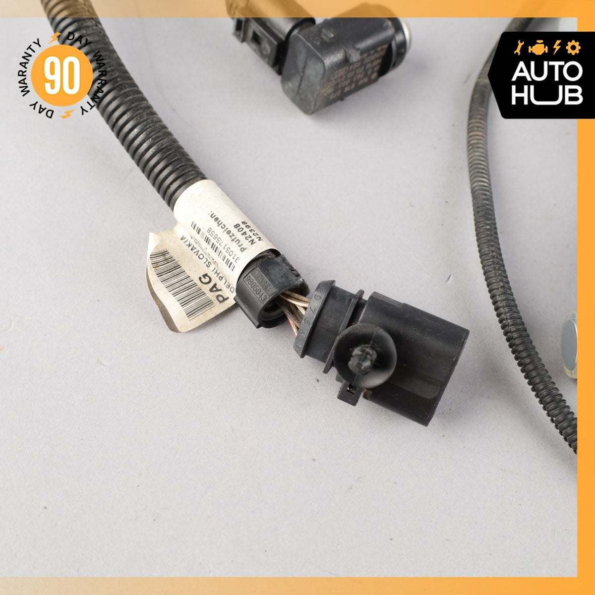 Porsche Cayenne 955 Rear Bumper Parking Sensor Wire Harness PDC OEM - photo 3