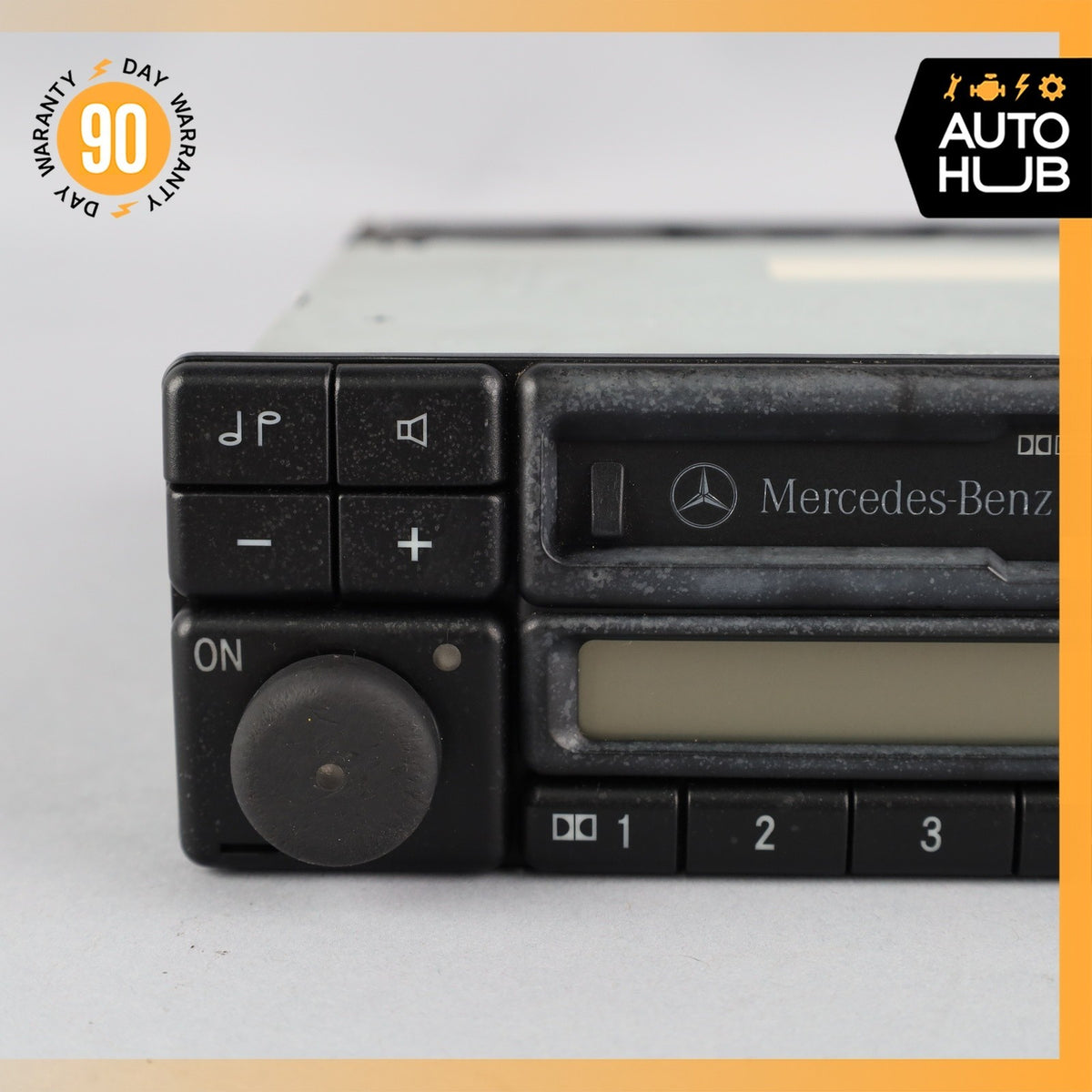 94-99 Mercedes W140 CL600 E320 AM/FM Becker Grand Prix Radio Cassette Player OEM - photo 4