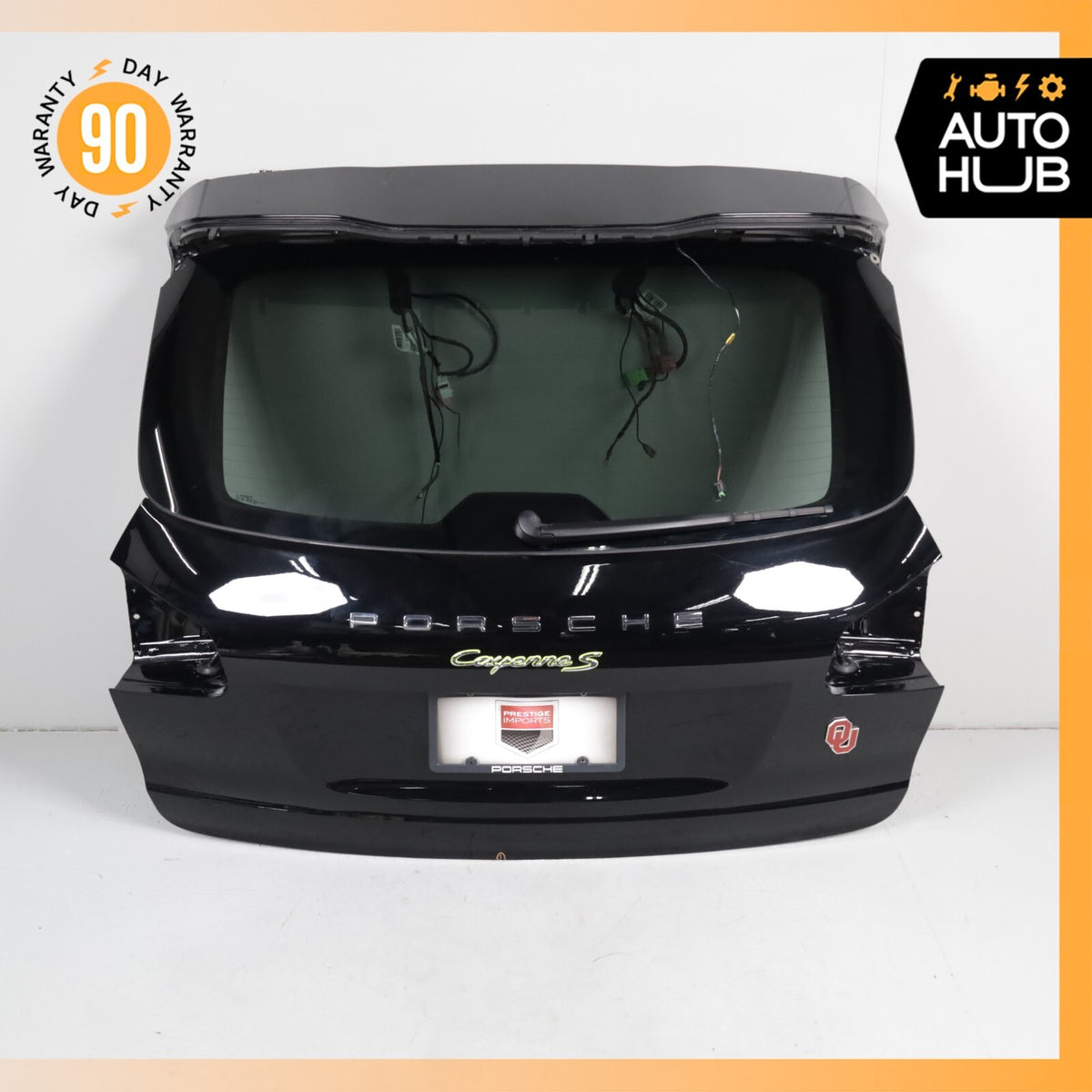 15-18 Porsche Cayenne 958 E-Hybrid Trunk Lid Liftgate Tailgate Hatch Shell OEM - photo 2