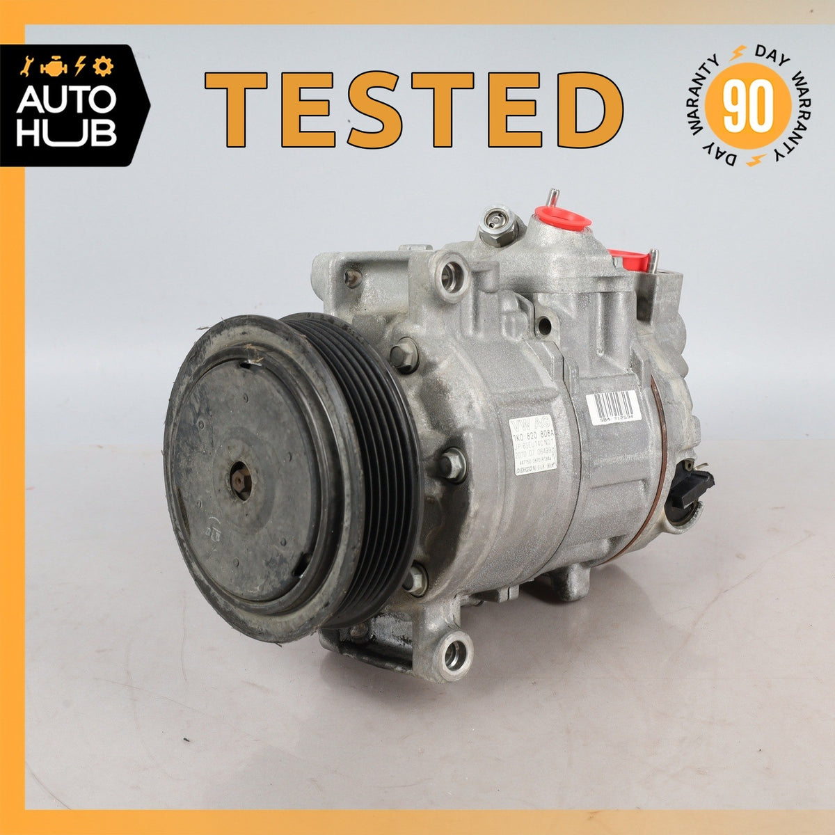 Audi 8J TT Quattro AC Air Conditioning Compressor 1K0820808A OEM - photo 1