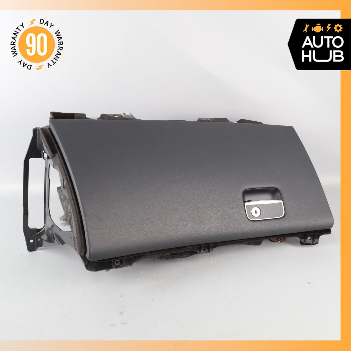 14-20 Mercedes W222 S550 S450 Dashboard Glove Box Compartment Black OEM - photo 2