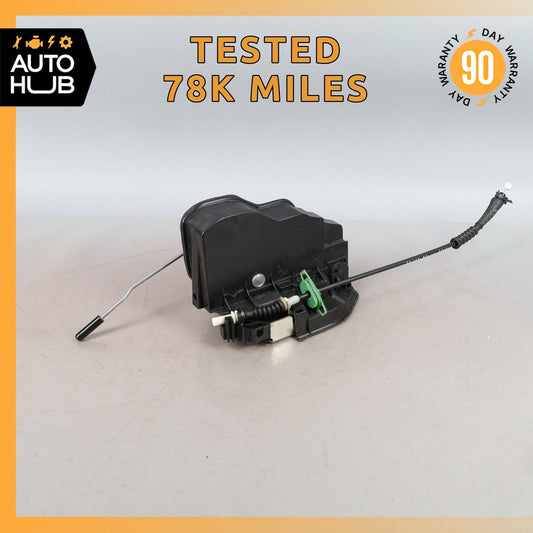 BMW E60 528i ActiveHybrid 5 550i Rear Left Side Door Lock Latch Actuator OEM 78k - photo 1