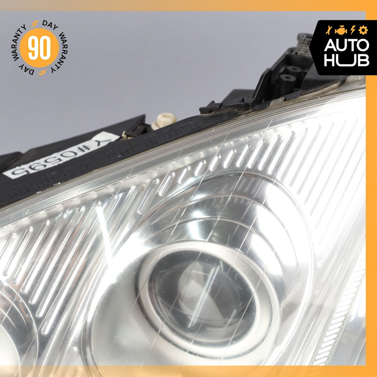 07-09 Mercedes W221 S550 S63 AMG Left Headlight Lamp Bi Xenon w/Night Vision OEM - photo 6