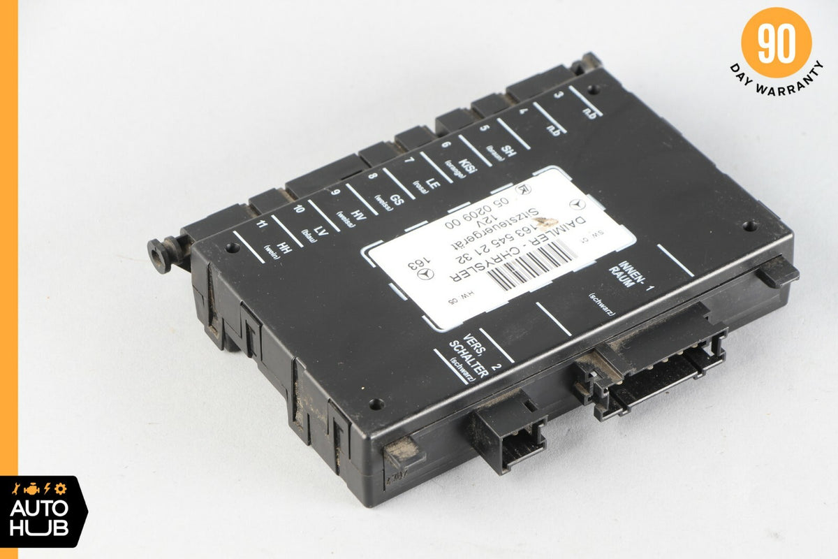 98-05 Mercedes W163 ML320 ML500 Seat Control Module Front Left Or Right OEM - photo 2