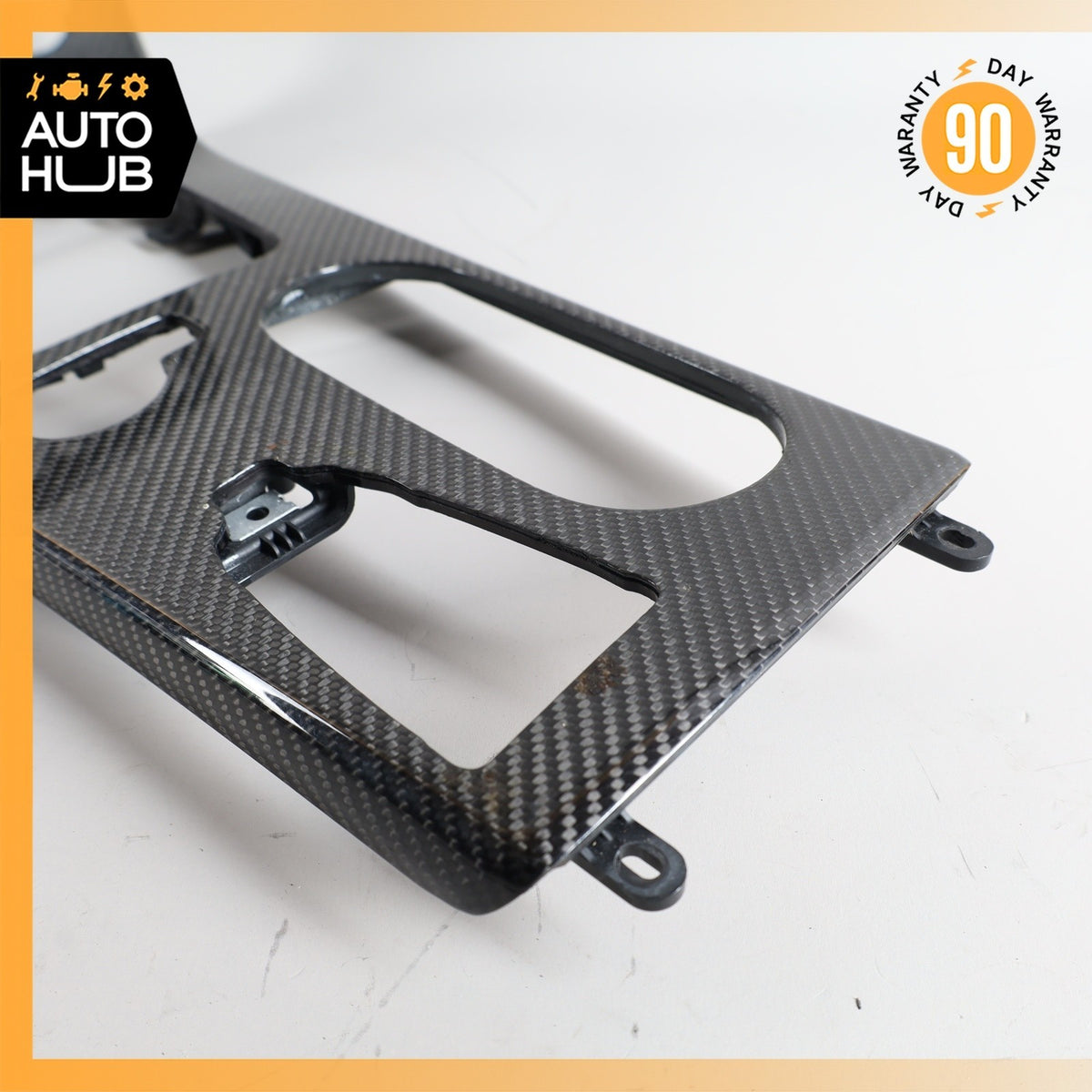 12-16 Mercedes R172 SLK350 Center Console Door Panel Trim Set Carbon OEM 74k - photo 5