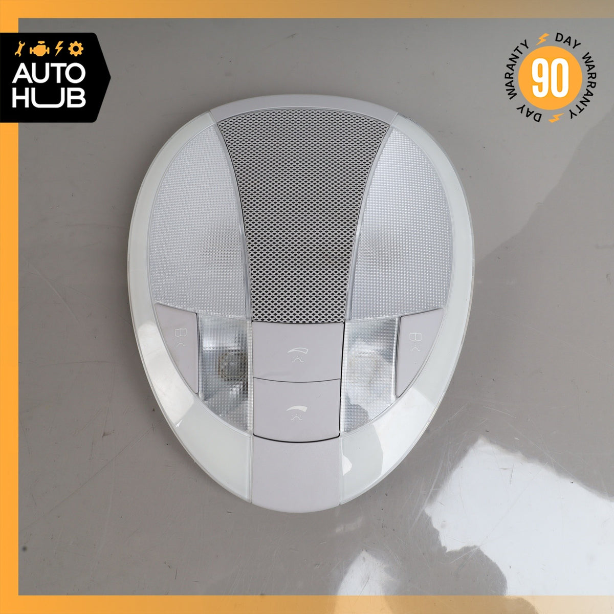 03-11 Mercedes W211 E350 E55 CLS550 Rear Overhead Dome Light Gray 2118206601 OEM - photo 15
