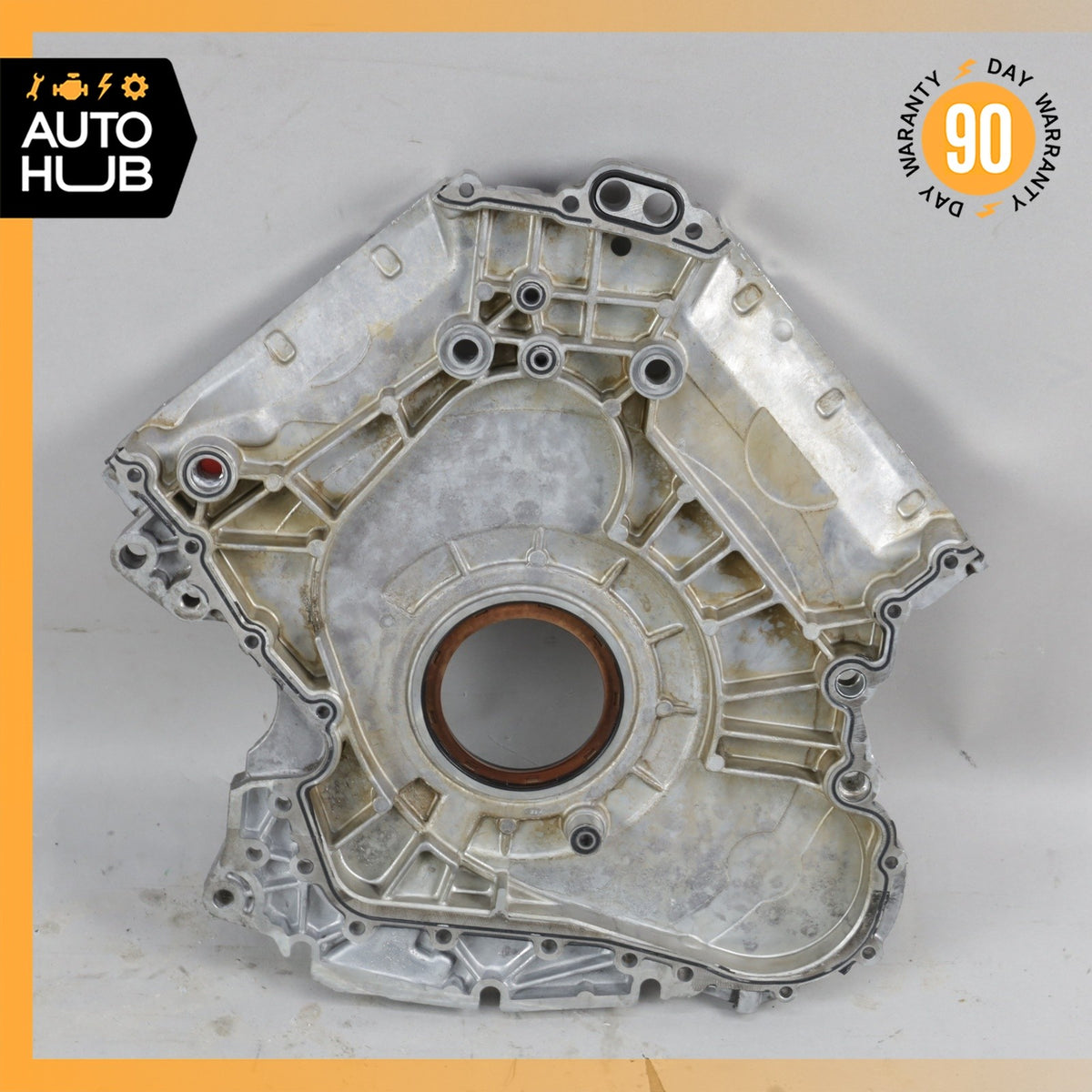 11-18 Porsche Panamera 970 Cayenne Hybrid Engine Motor Crankshaft Rear Cover OEM - photo 11