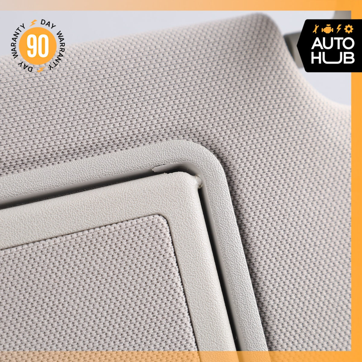 07-14 Mercedes W221 S550 CL550 Right Side Sun Visor Shade Sunvisor Gray OEM - photo 11