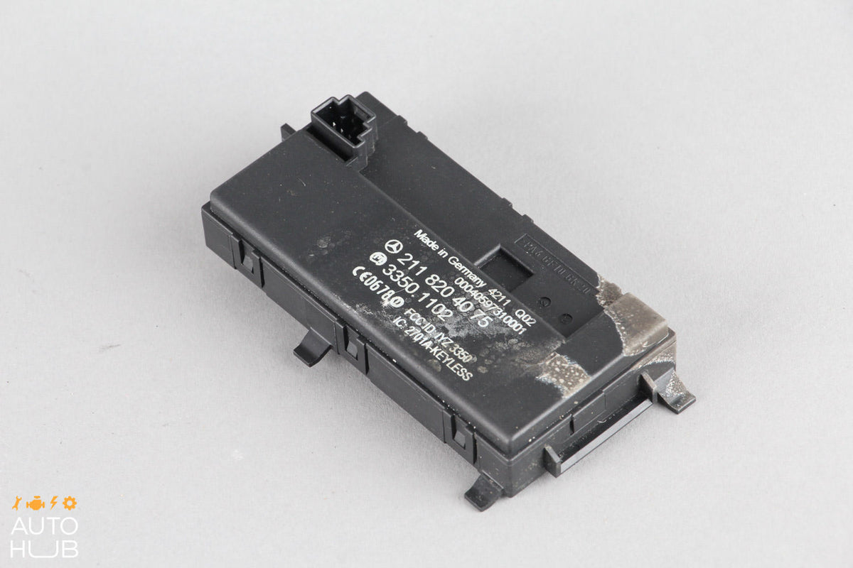 03-11 Mercedes W211 E55 AMG CLS500 Keyless Go Control Module 2118204075 OEM - photo 2