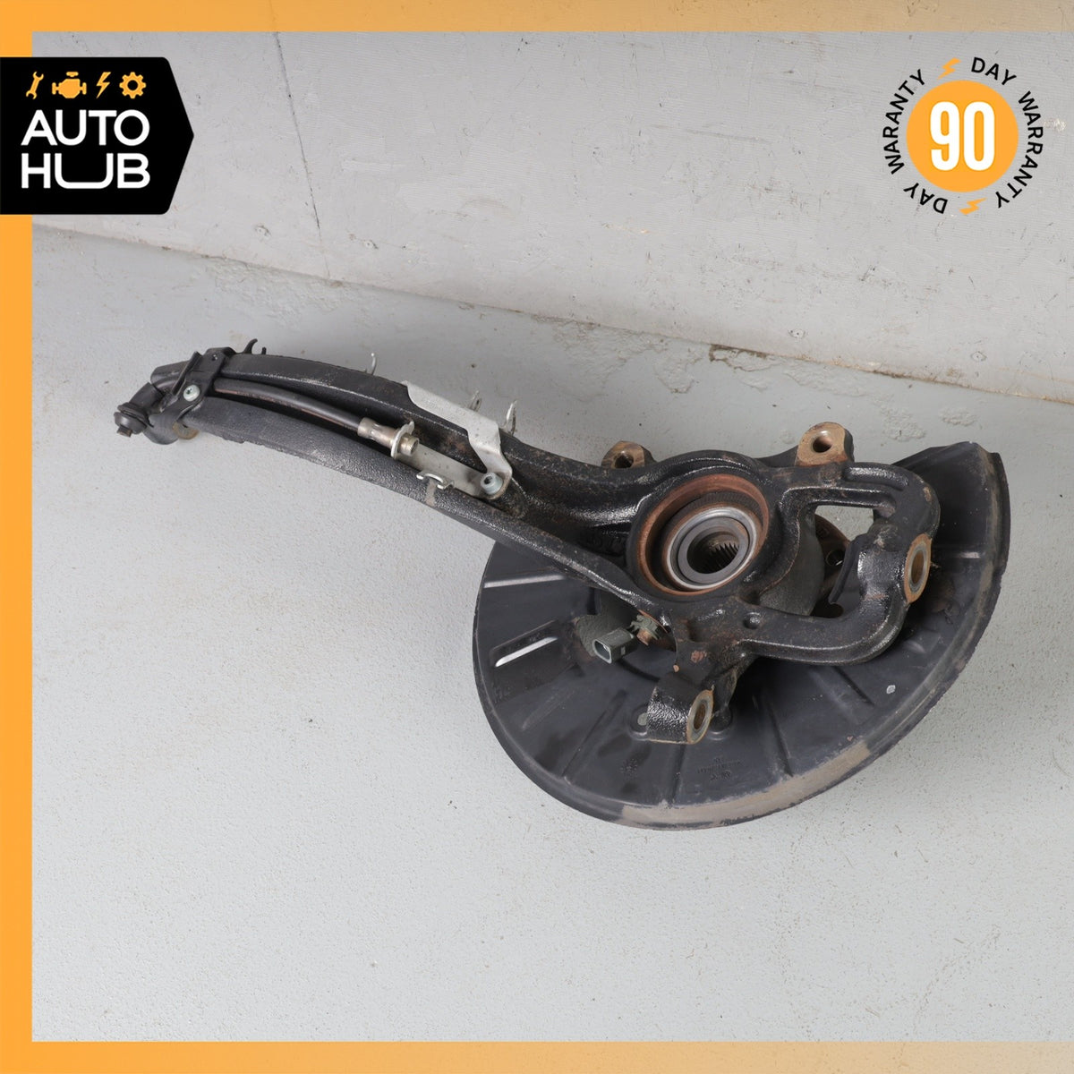 03-10 Porsche Cayenne 955 Front Left Knuckle Spindle Hub 7L0407257A OEM 87k - photo 17
