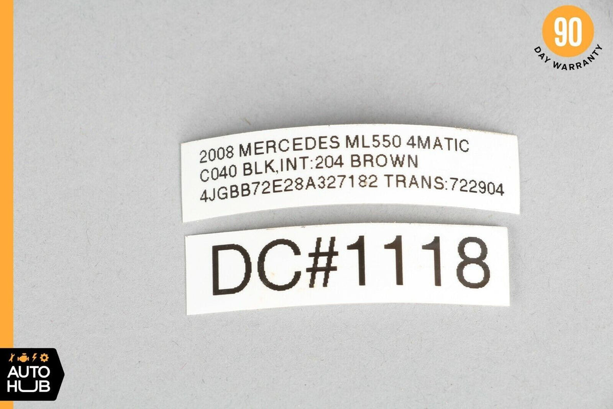 06-13 Mercedes W164 ML550 CLS550 Right Seat Weight Sensor Control Module OEM - photo 12