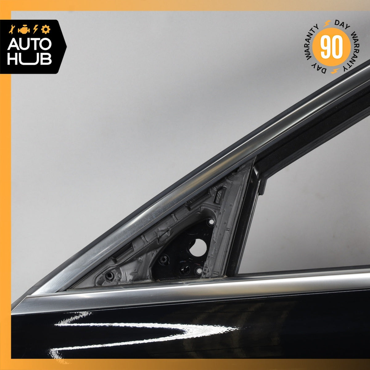 15-21 Mercedes W205 C300 C350e C400 C450 AMG Left Side Door Shell Black OEM 74k - photo 5