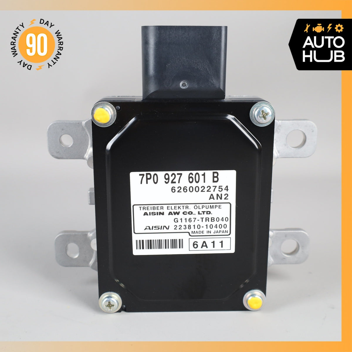 Porsche Cayenne 958 VR6 Engine Oil Pump Control Module Unit 7P0927601B OEM - photo 8