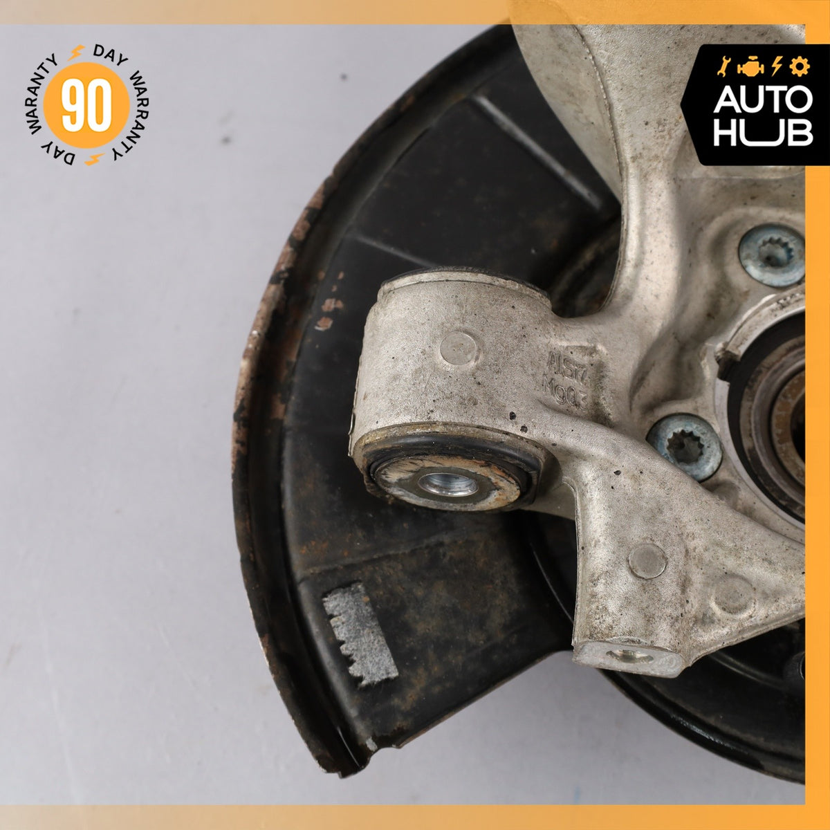 15-18 Porsche Cayenne 958 Turbo Rear Right Side Knuckle Spindle OEM - photo 9