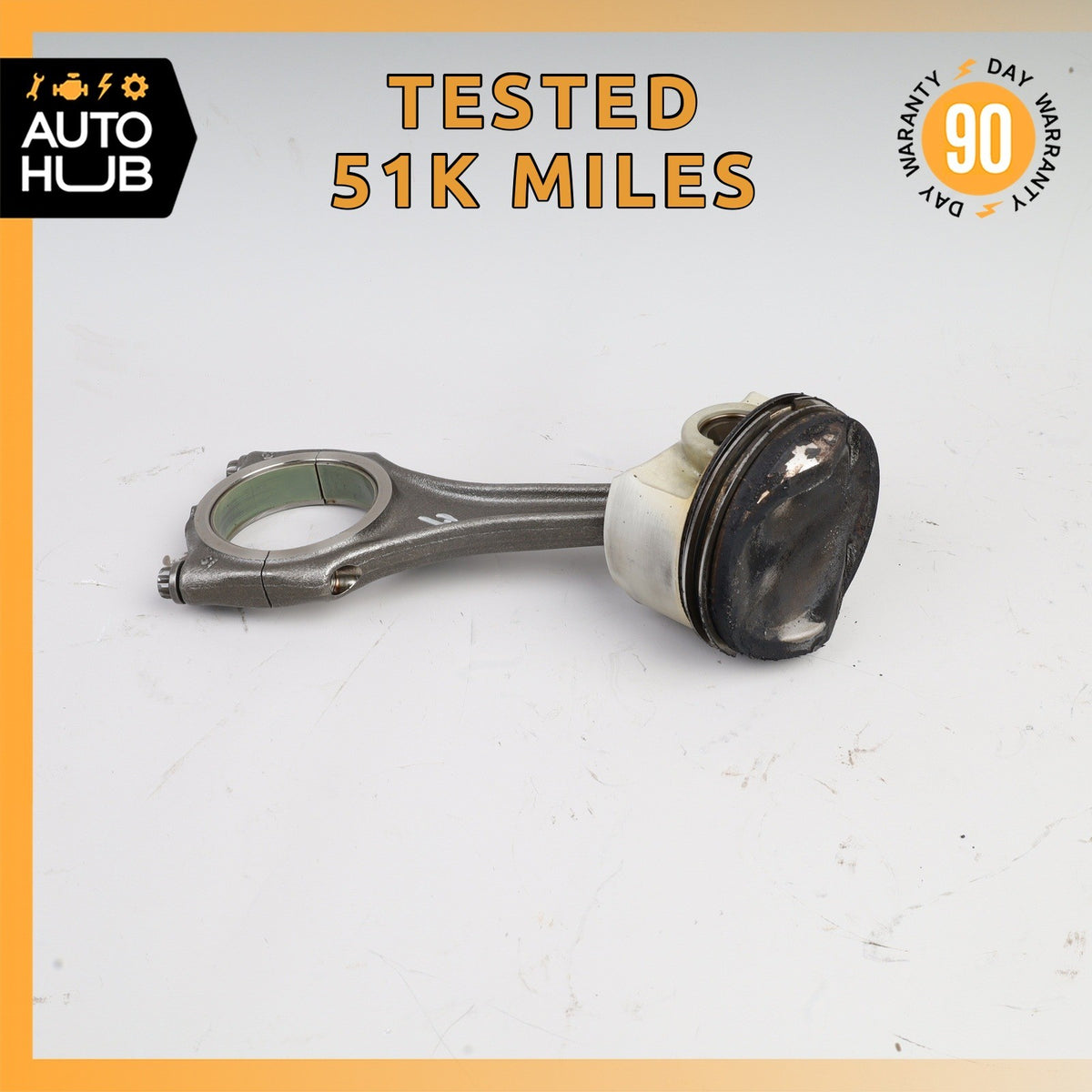 Porsche Cayenne 958 / Panamera Hybrid Engine Right Piston Connecting Rod OEM - photo 1