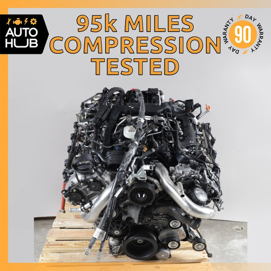 11-19 Mercedes X166 GL450 S550 GLE550 M278 RWD 4.6L V8 Engine Motor Assembly OEM - photo 1