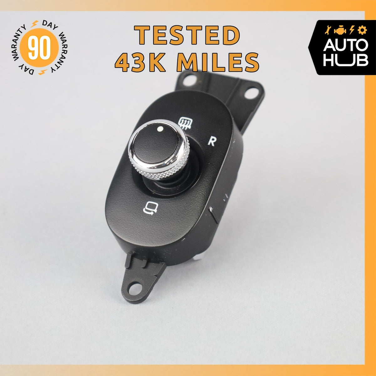 03-13 Bentley Continental GTC Flying Spur GTC Door Mirror Control Switch OEM 43k - photo 1