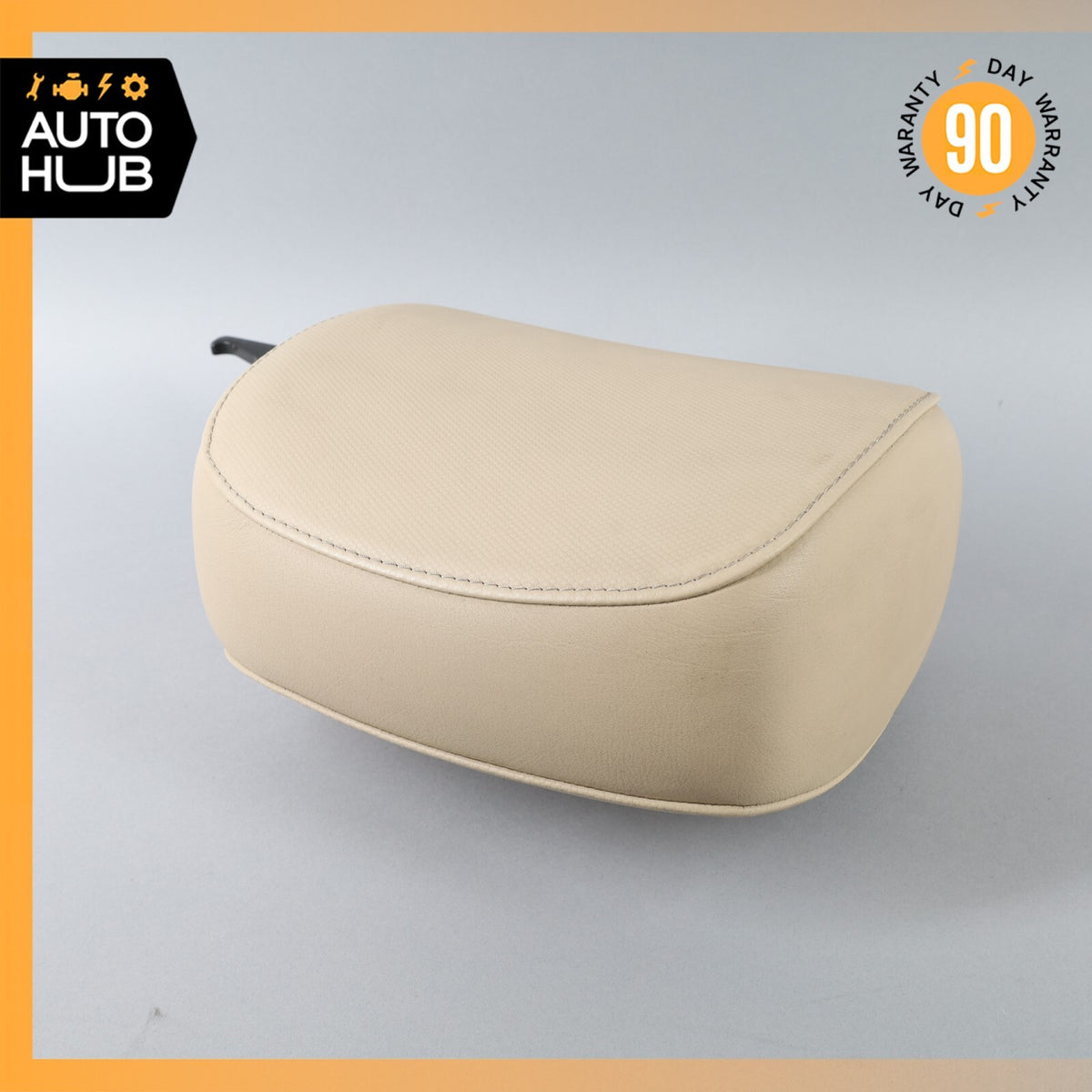 04-10 BMW E64 650i 645Ci Convertible Front Left Side Seat Headrest Beige OEM 65k - photo 7