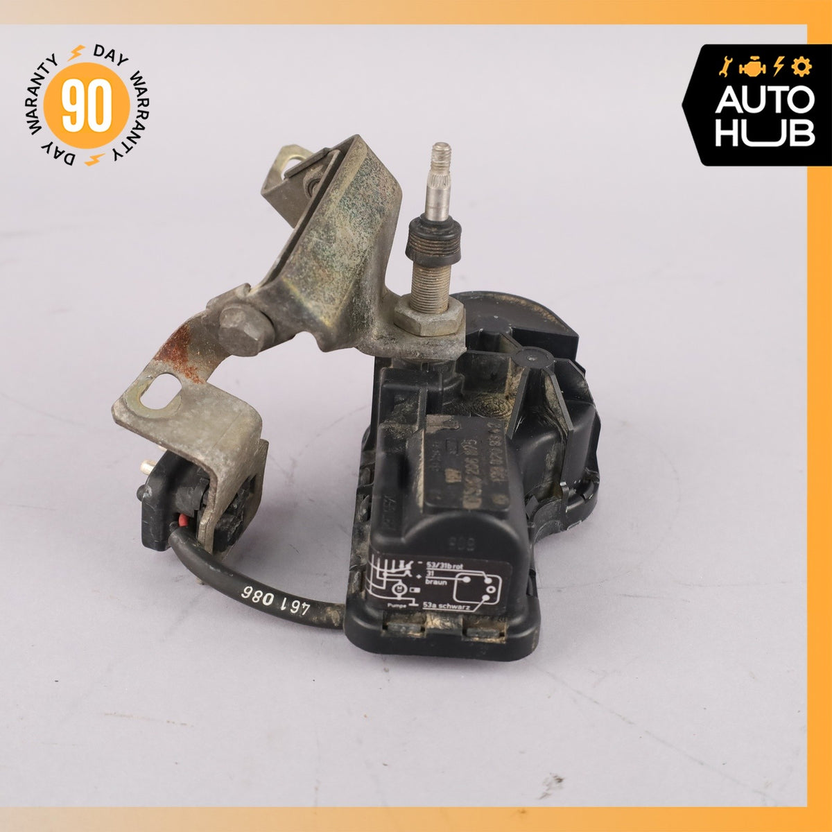 90-02 Mercedes R129 SL500 SL320 Left Driver Headlight Wiper Motor 1298200342 OEM - photo 5