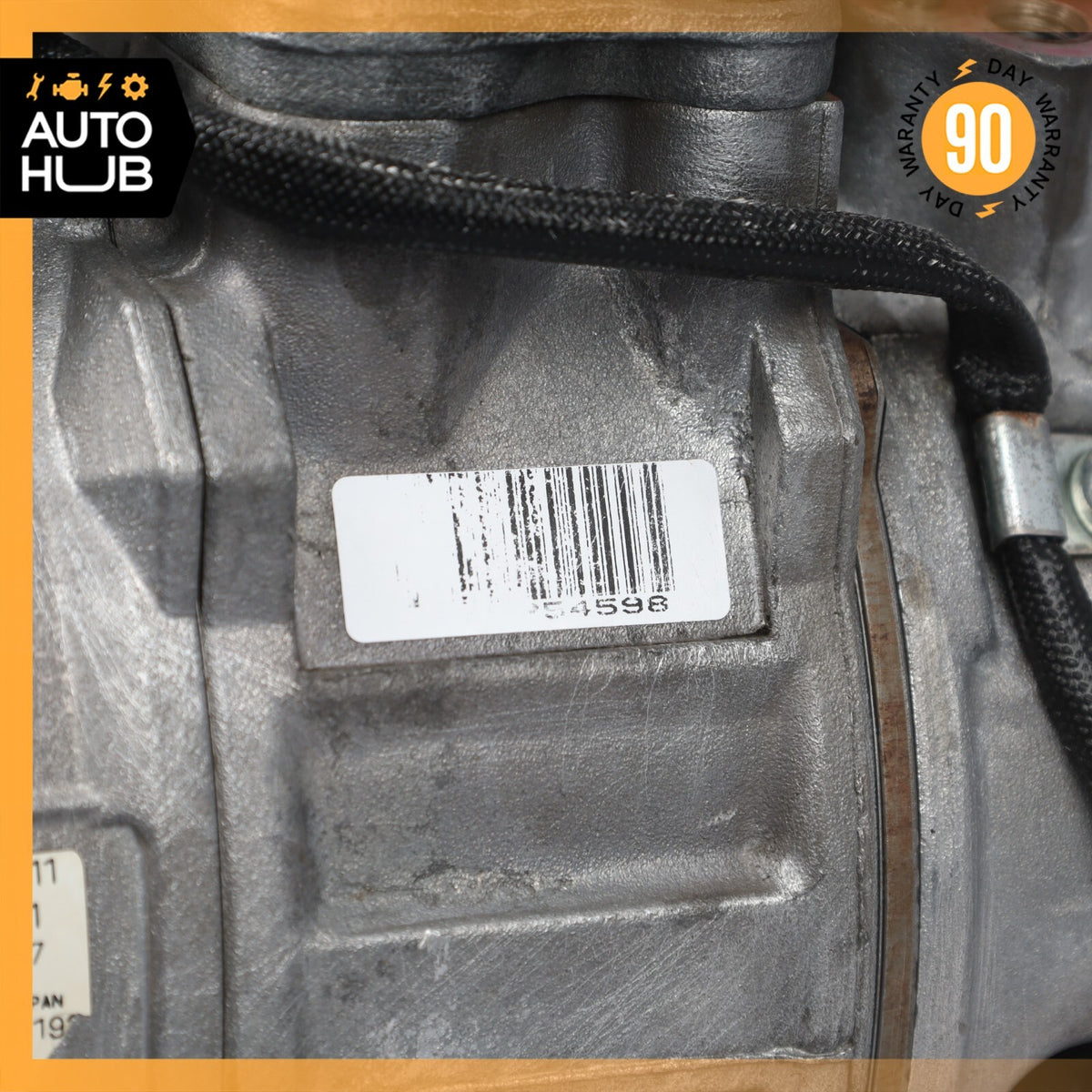 03-06 Mercedes R230 SL500 SL55 AC A/C Air Conditioning Compressor 0012300211 OEM - photo 7