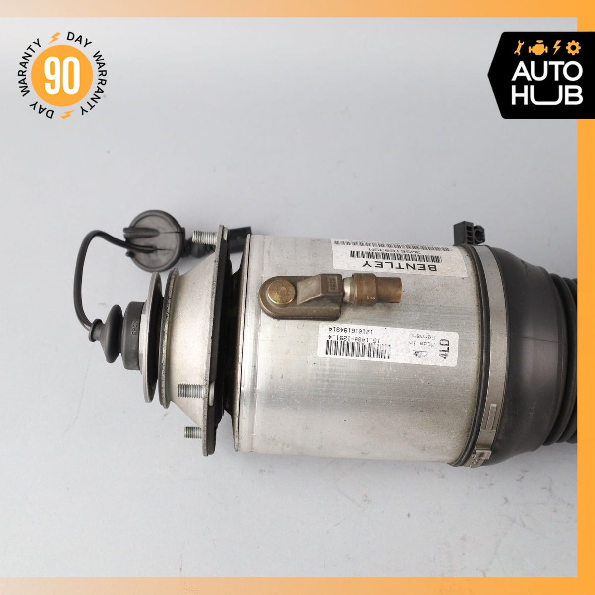 Bentley Continental Flying Spur Front Left Side Air Ride Air Shock Strut OEM 67k - photo 4
