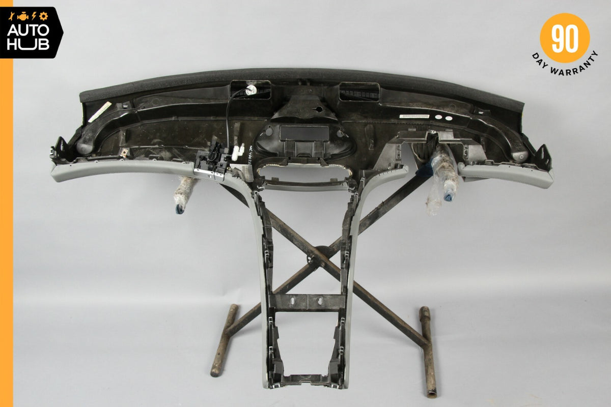 07-12 Mercedes R230 SL550 Dashboard Instrument Cover Panel Gray OEM 60k - photo 10