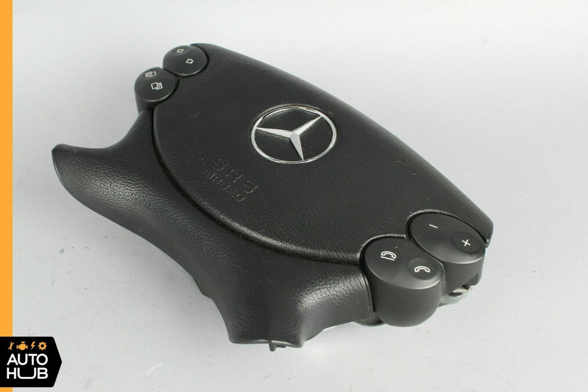 Mercedes W209 CLK500 E350 SL500 Steering Wheel Airbag Air Bag Black OEM - photo 7