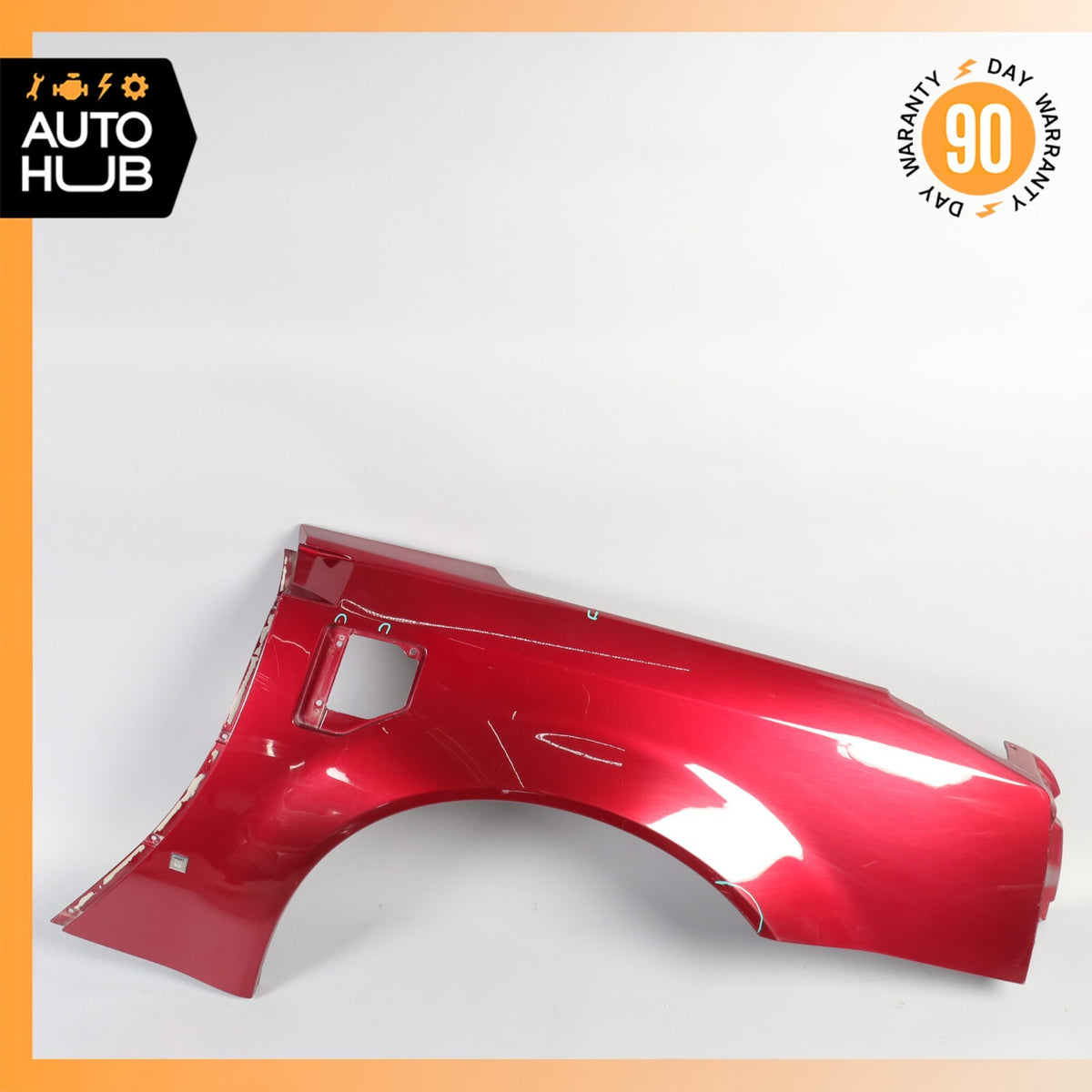 04-09 Cadillac XLR Quarter Panel Rear Left Driver Side Red 10355380 OEM - photo 1