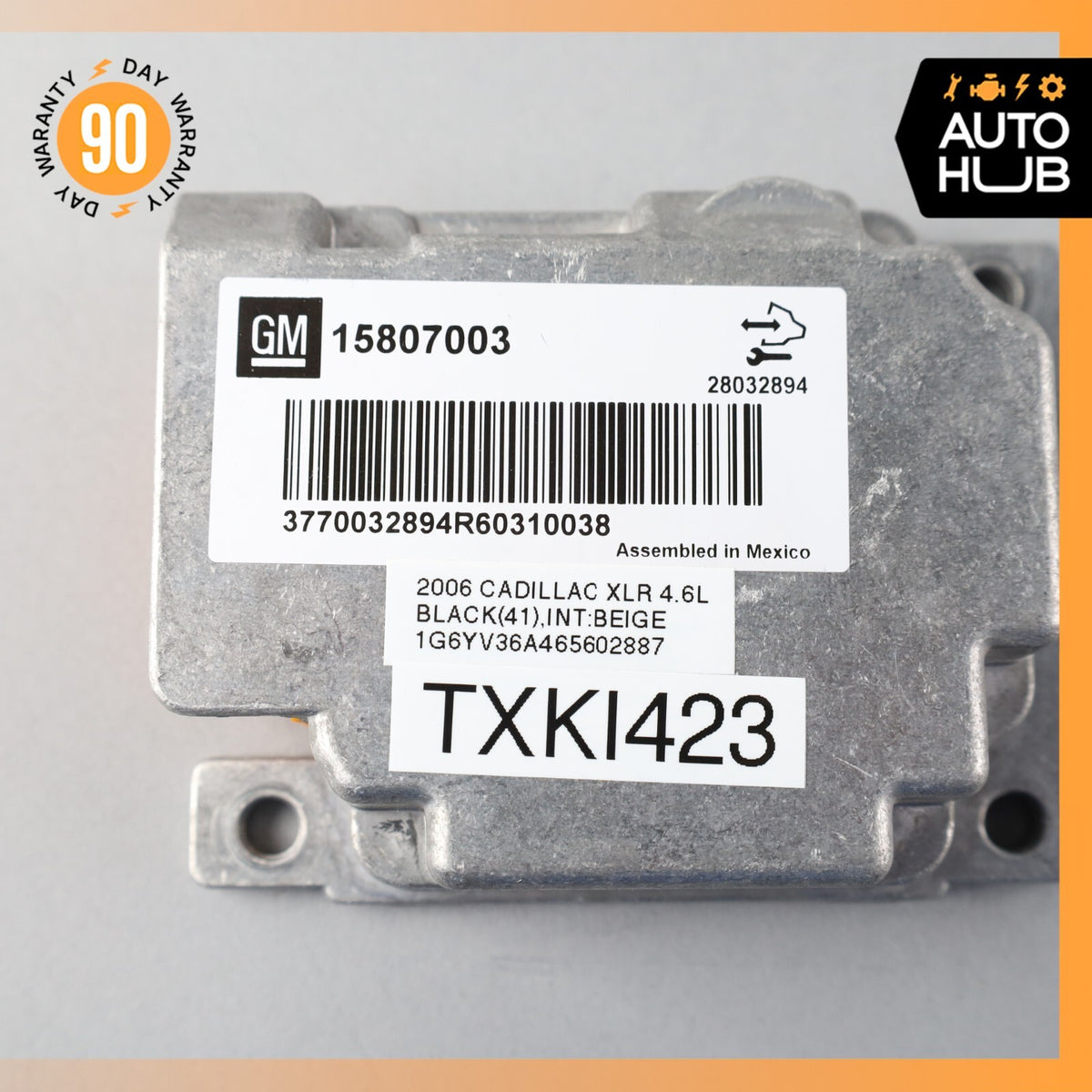 06-09 Cadillac XLR 4.6L V8 Cruise Control Module 15807003 OEM - photo 7