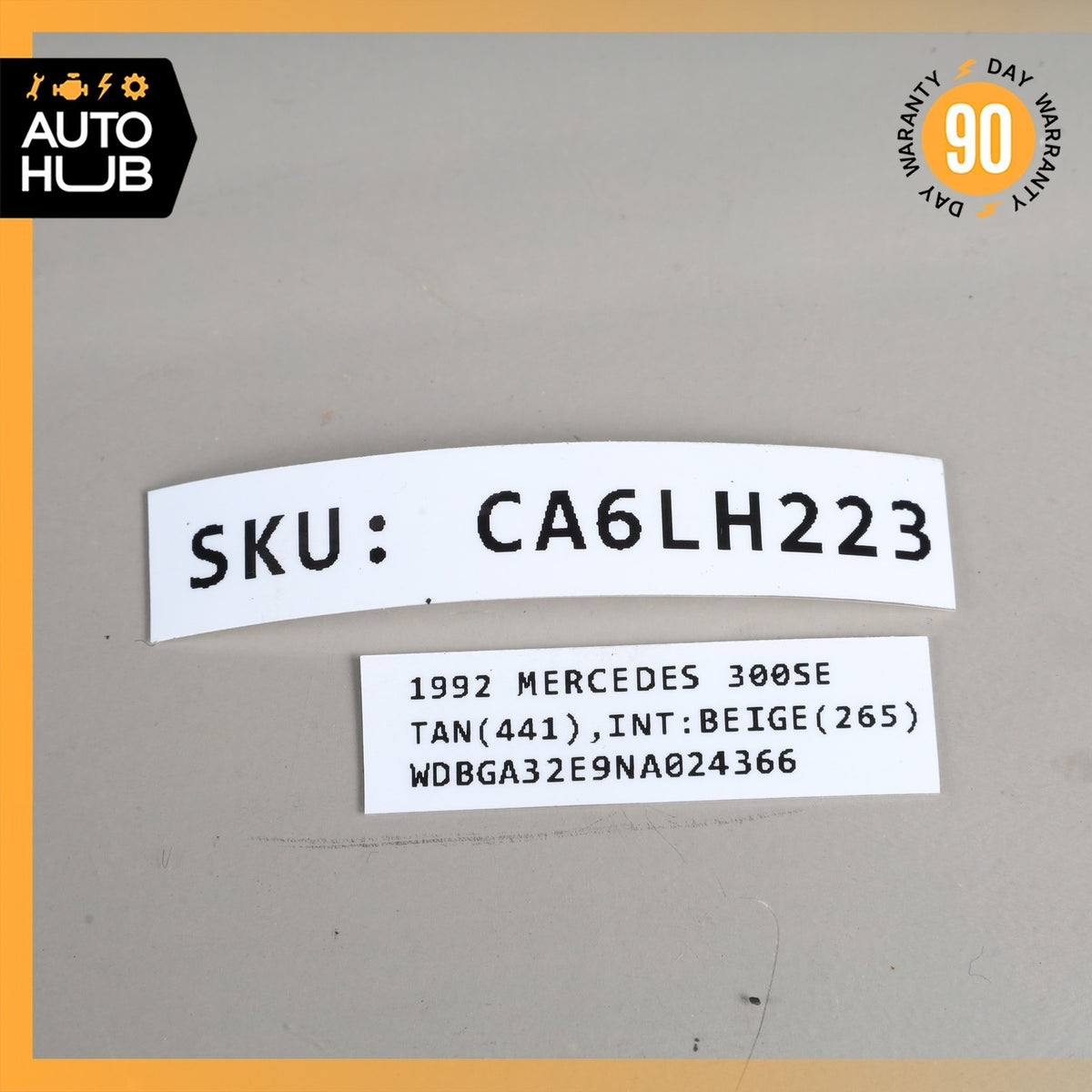 92-93 Mercedes W140 300SE S500 PML Control Unit 0095459232 OEM - photo 10