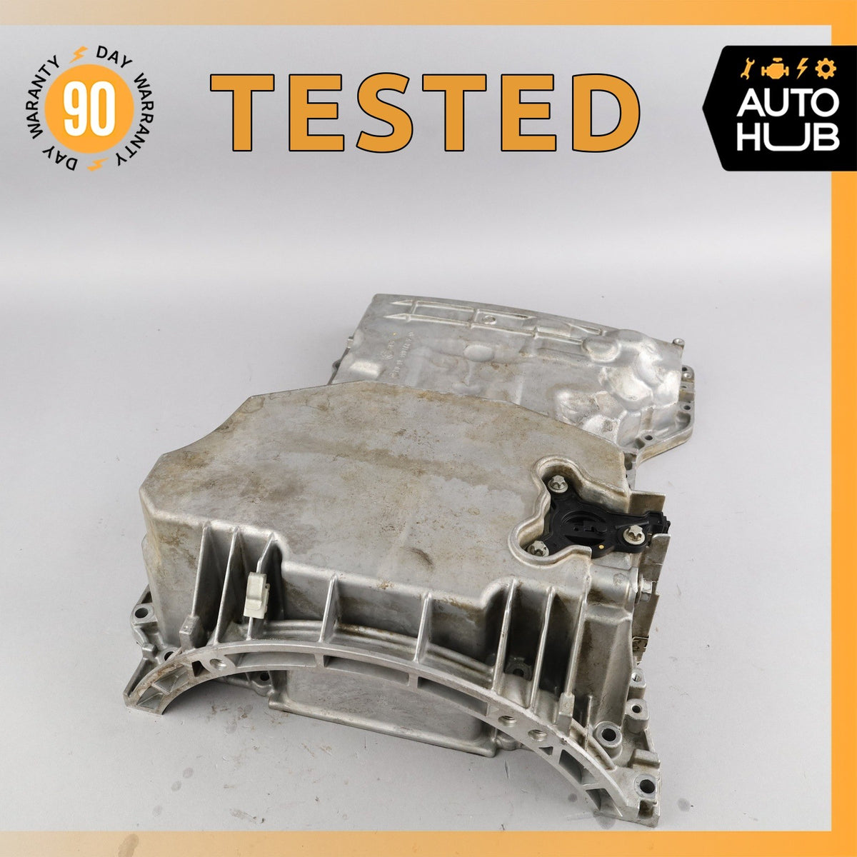 12-15 Mercedes W204 C250 SLK250 M271 1.8L Oil Pan Section 2710141602 OEM - photo 1
